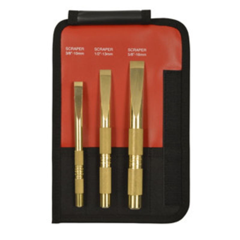 Mayhew 3 Piece Brass Scraper Set – MH67001