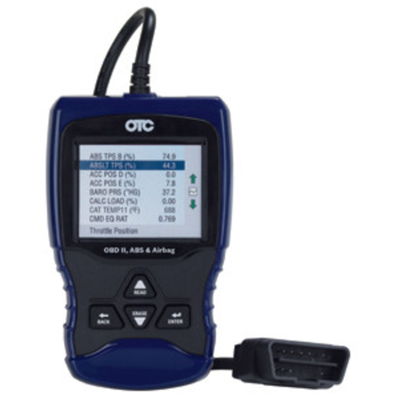 OTC OBD II ABS and Airbag Scan Tool – OT3209