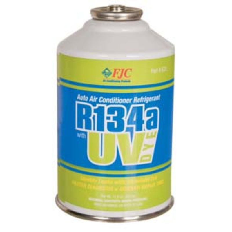 FJC Inc. R134a Refrigerant with UV Dye. 12.5 oz – FJ623
