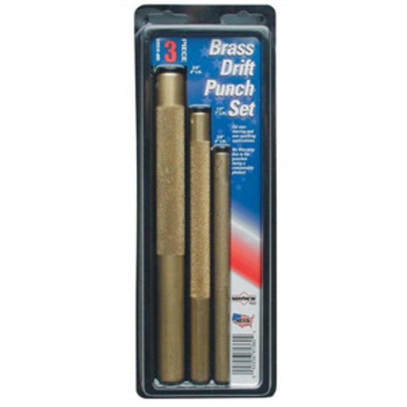 Mayhew 3 Pc Brass Drift Punch Set – MH61360