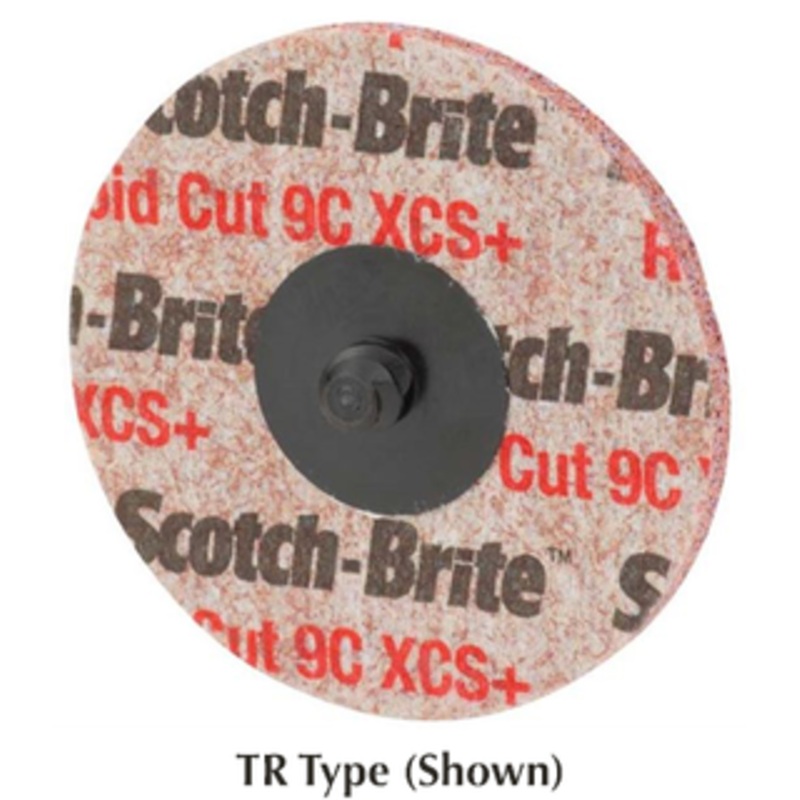 3M Scotch-Brite Roloc TR & TS Rapid Cut Unitized Wheels
