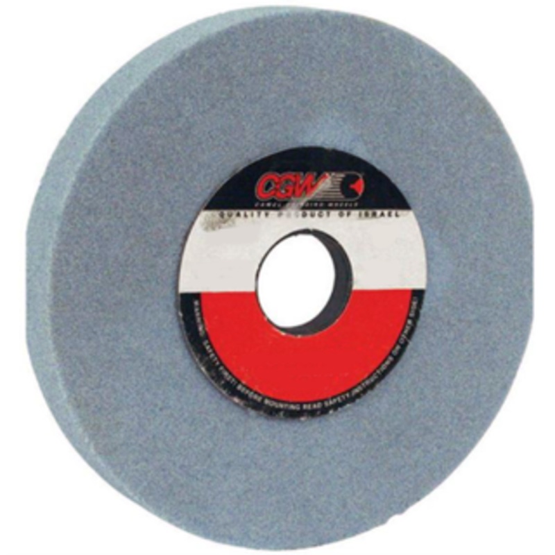 CGW 14 Dia. Blue Aluminum Oxide AZ Surface Grinding Wheel, 14 x 1-1/2 x 5, 46J Grit – 34466