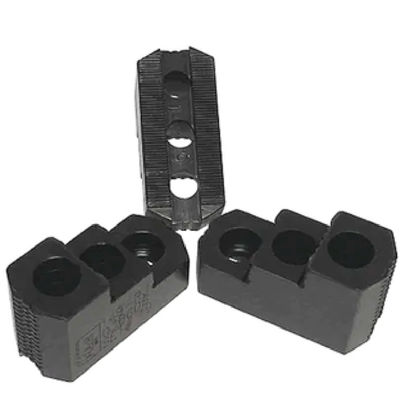 H&R Mfg. Metric Serrated Double Step Reversible Hard Jaws, 12 Chuck Size, 4-7/8L x 2W x 2.469H, .827 Groove –  HR-112-RJ