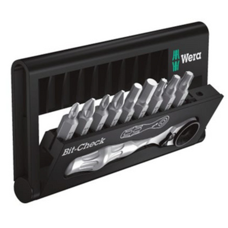 Wera 10 Piece Kraftform Kompakt Ratchet Set – 05073645001