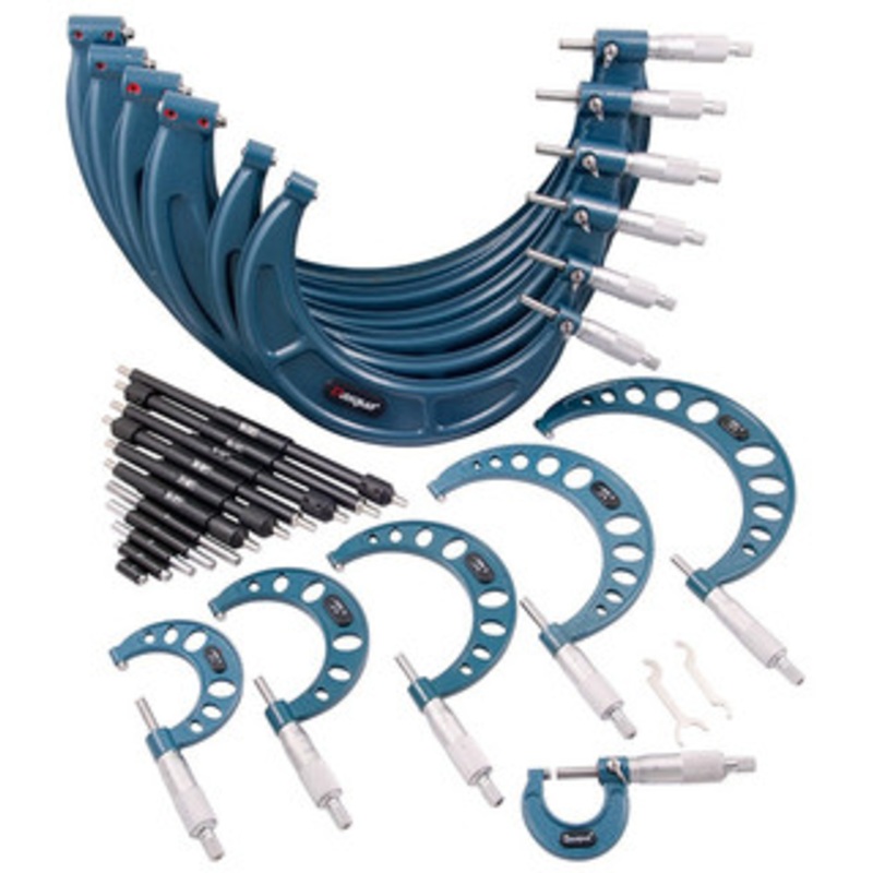 Dasqua 0-12 12 Piece Outside Micrometer Set – 4112-0203