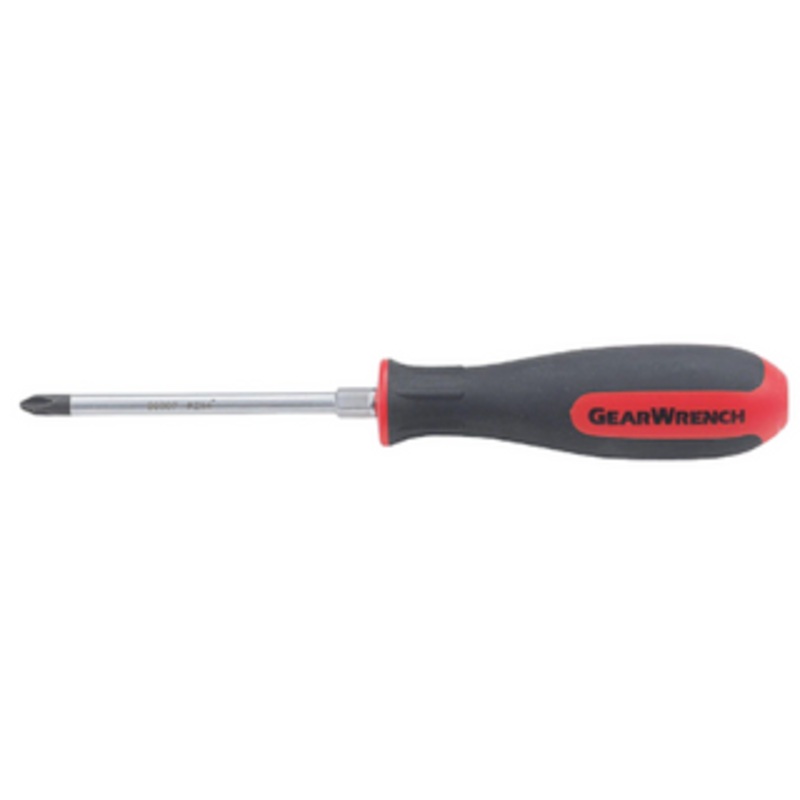 GEARWRENCH Phillips #2 Point Size x 1-1/2 Blade Length Screwdriver, 4 Overall Length – 80005