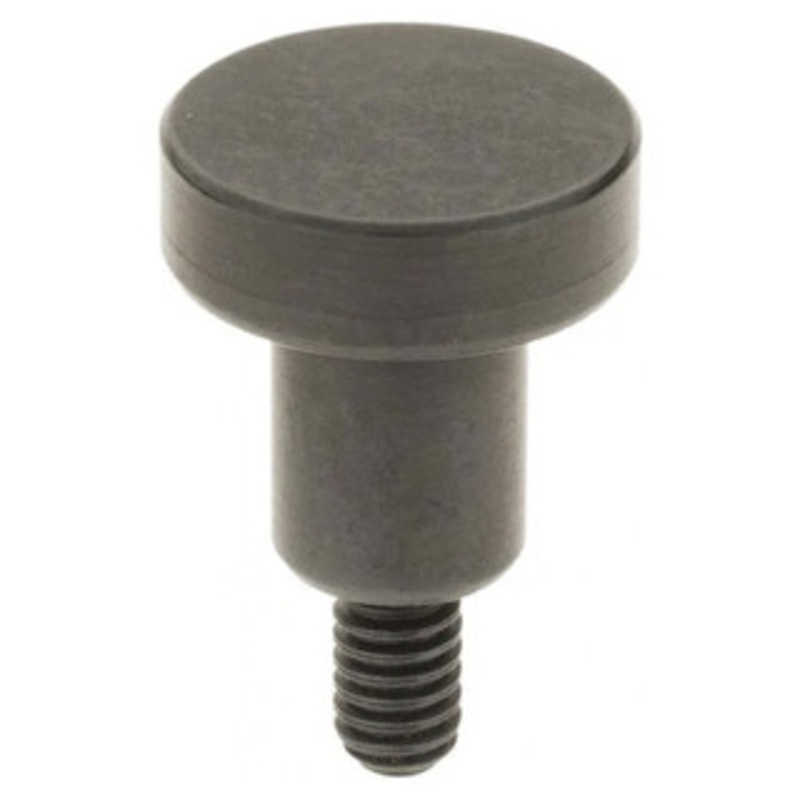 SPI Steel Flat Contact Point, #4-48 Thread, 3/8 Dia. x 3/8 Length – 21-278-7