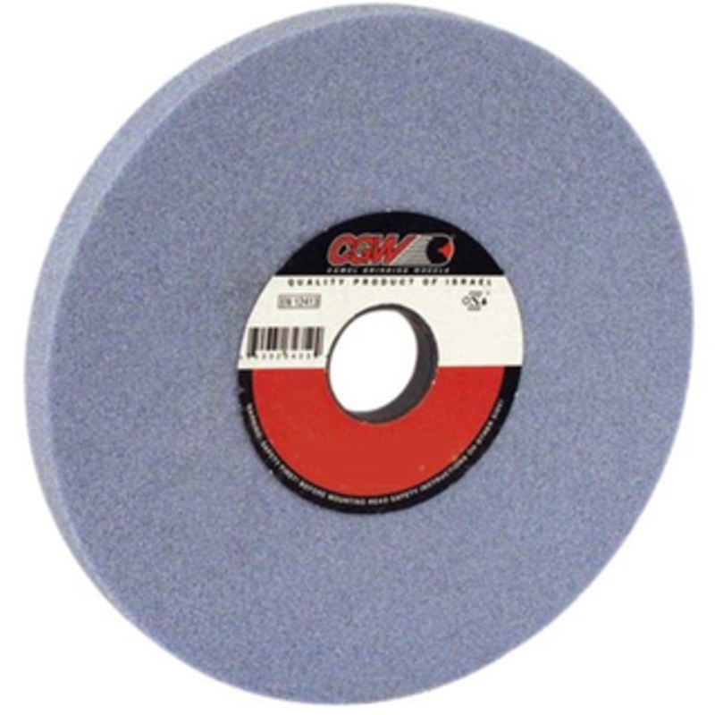 CGW 12 Dia. Blue Aluminum Oxide AZ Surface Grinding Wheel, 12 x 1-1/2 x 5, 46J Grit – 34429