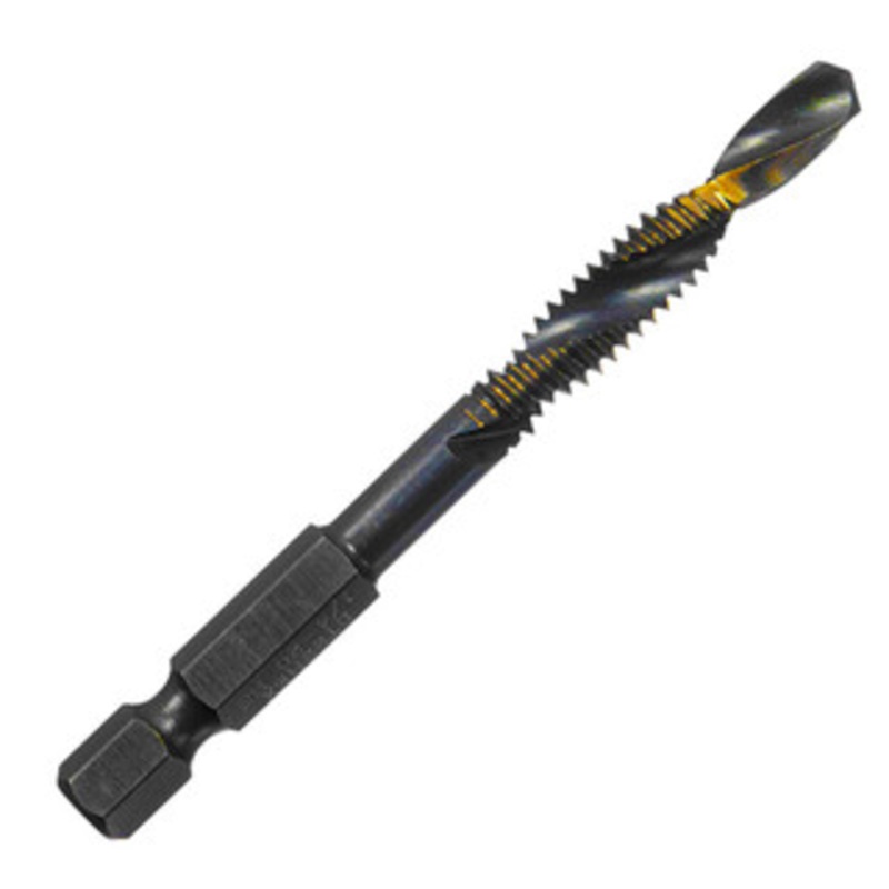 Champion Hex Shank Drill & Tap Combination, 1/4 – DT22HEX-M4X.7