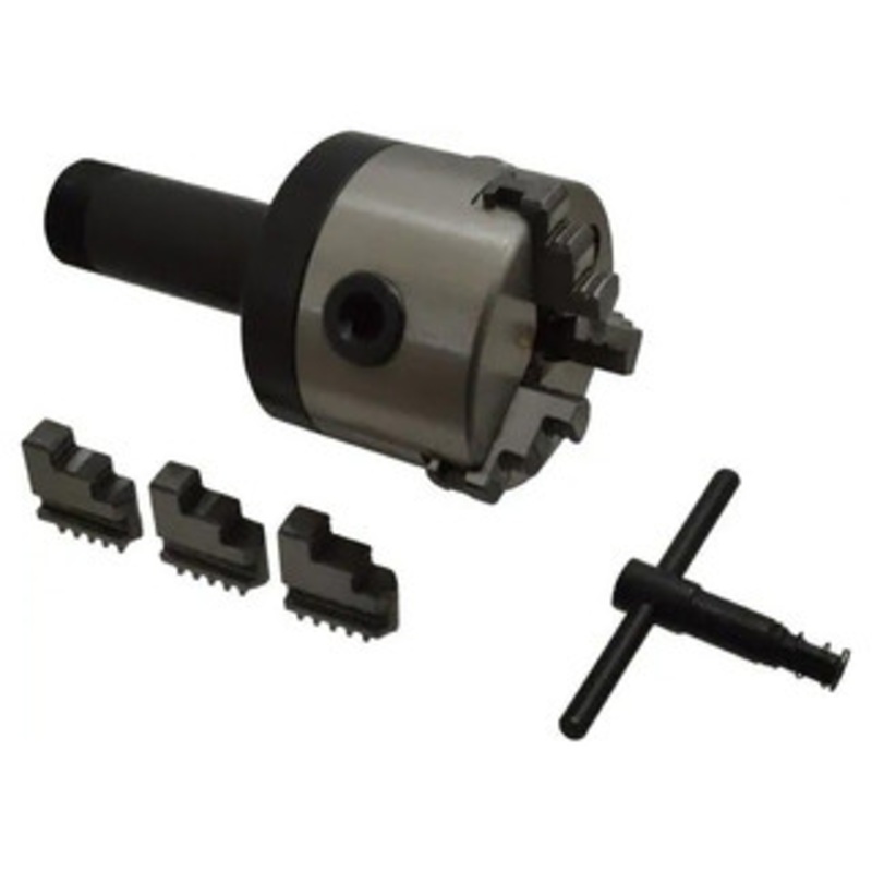 Interstate 3-Jaw Self-Centering Chuck with 5C Mount, 3 Diameter – 71-498-0
