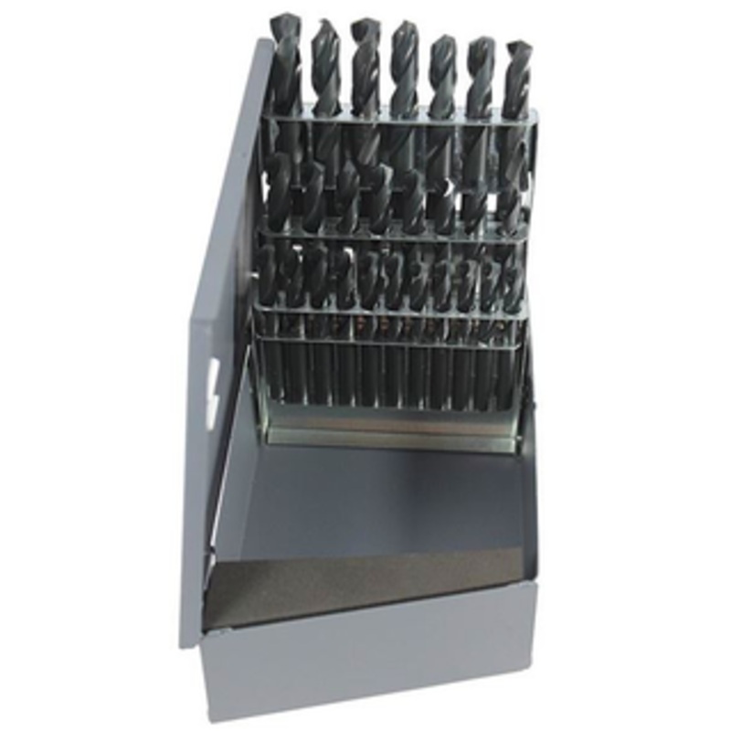 Rushmore USA 26 Piece HSS Screw Machine Stub Length Drill Set, A to Z – RM26B