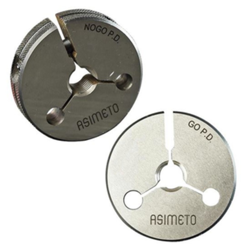 Asimeto Go/No Go Thread Ring Set, 0.190(#10) Size, 32 Threads Per Inch