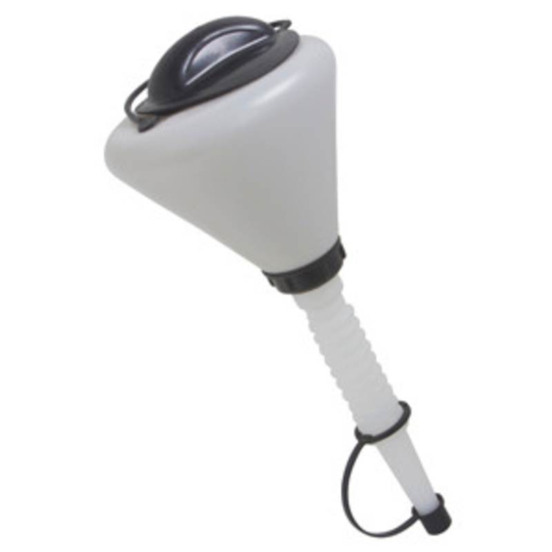 Lisle 1.6 Qt. Plastic Funnel with Lid & Spout Cap – AL19832
