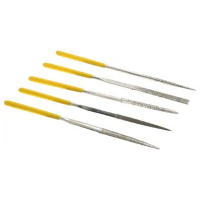 Value Collection Micro Diamond Pattern File Set, 5 pc. Shop Grade, Coarse Cut – 55-527-6