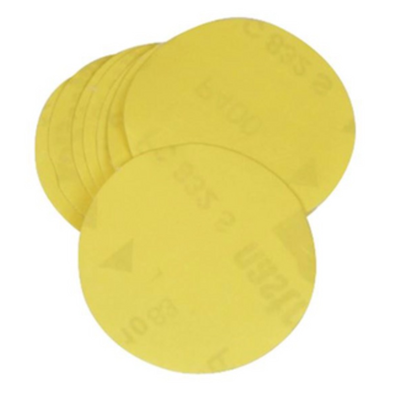Chicago Pneumatic 2, 400 Grit Yellow Replacement Sander Discs – 8940158678