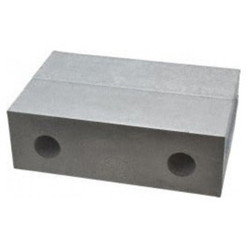 Gibraltar Millsoft Vise Jaws, Aluminum, for 6 Vises, 6-1/8 Wide x 2 High x 2 Thick – 70-745-5