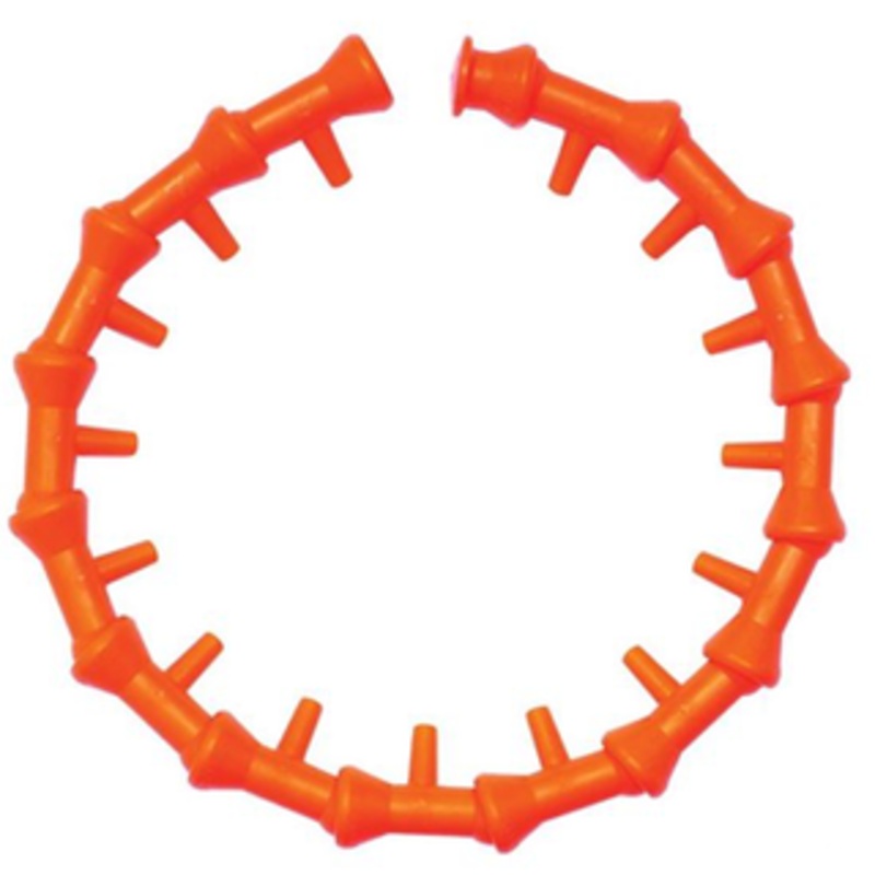Loc-Line Circle Flow Nozzle Set, 1/4 Inside Diameter