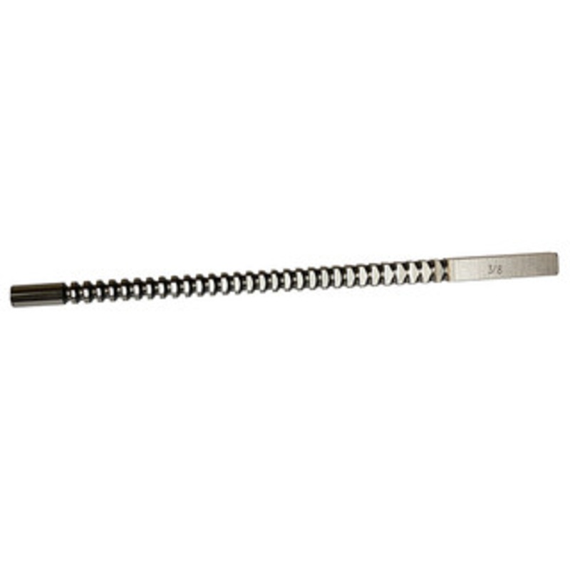 Precise 3/8 High Speed Steel Square Push Broach – 2006-0122