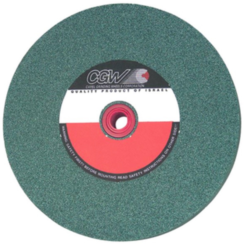 CGW Bench & Pedestal Green Silicon Carbide Grinding Wheel, 6 x 3/4 x 1, 100I Grit – 35015