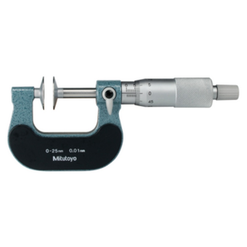 Mitutoyo Disk Micrometer, Mechanical, 25-50mm – 123-114