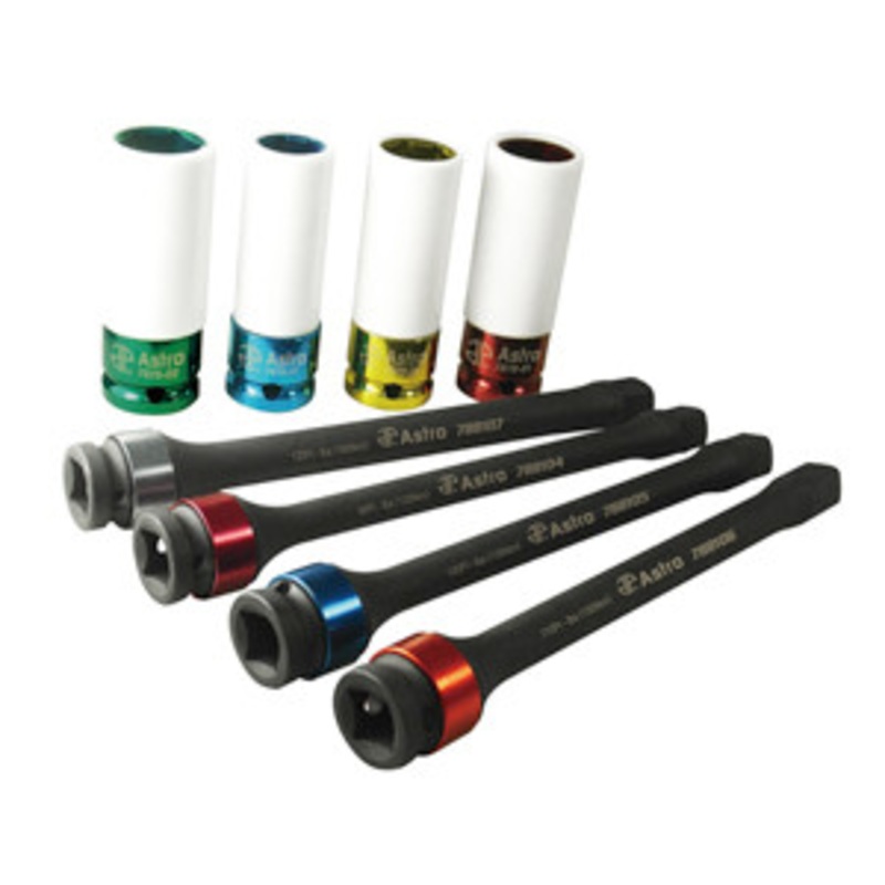 Astro Pneumatic Torque Limiting Extension and Protective Impact Socket Set – AO78818