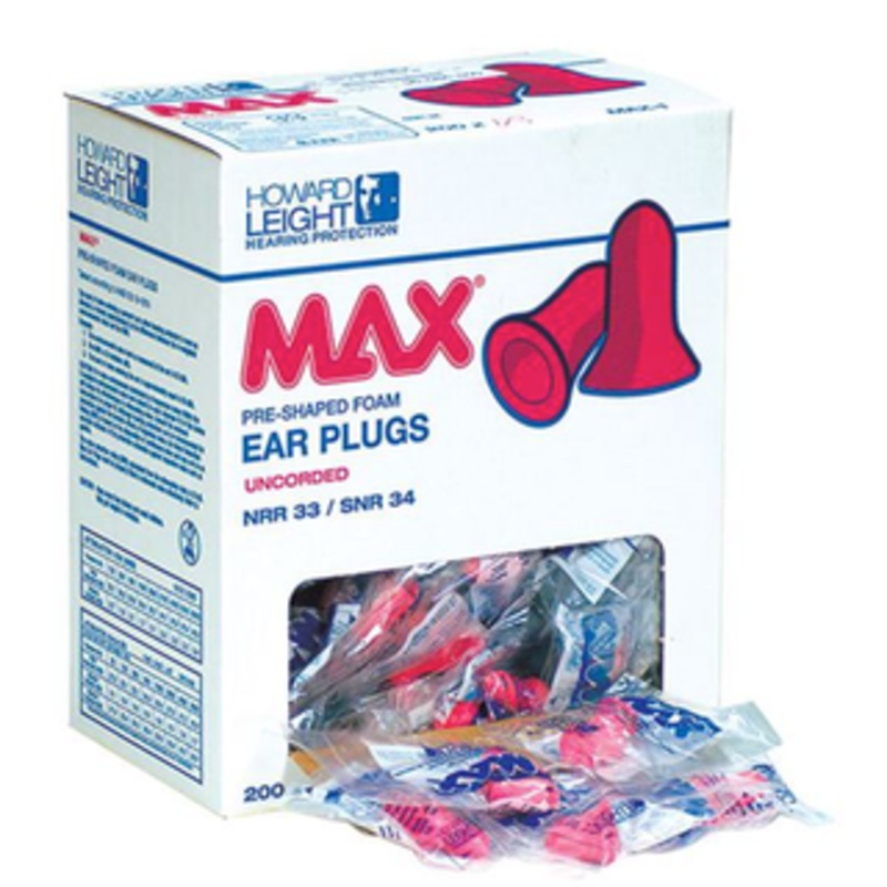 Howard Leight NRR 33 Max Earplugs