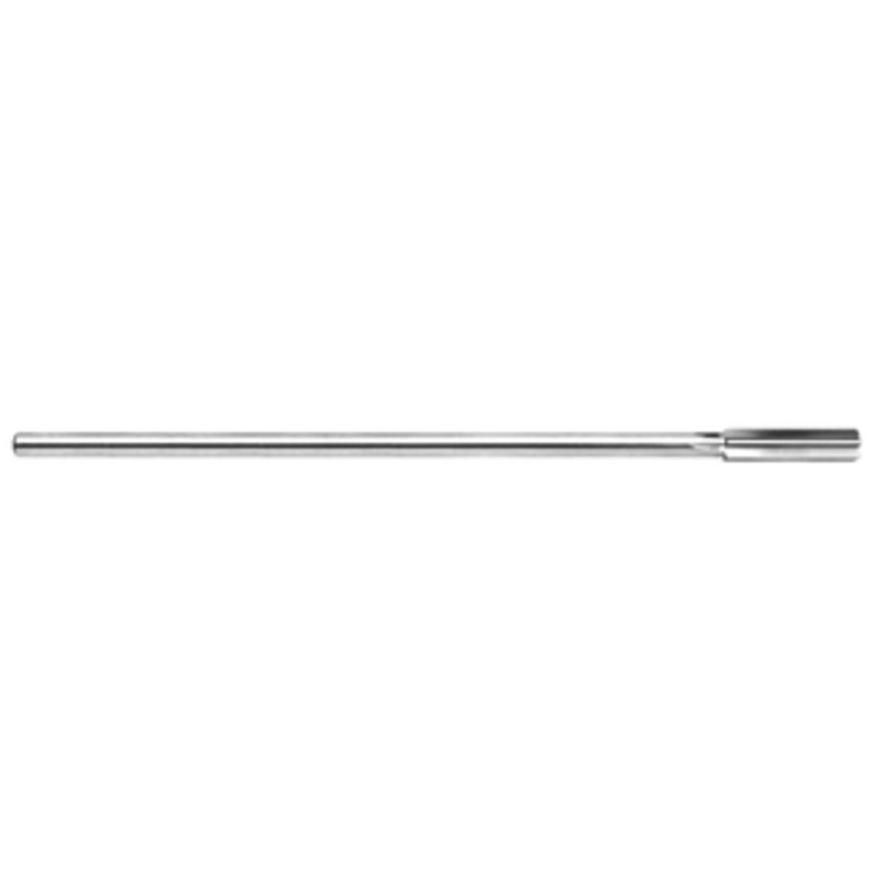 Lavallee & Ide Extra Long H.S.S. Chucking Reamer, 3/16 Size, .1875 Decimal Size, 1-1/8 Flute Length, .1805 Shank Dia., 6 Overall Length