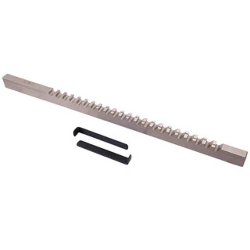Precise 3/8 Type C HSS Keyway Broach with 2 Shims – 2006-1034