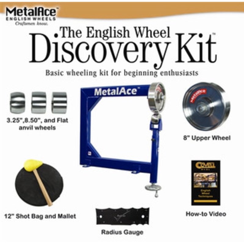 MetalAce Benchtop English Wheel Discovery Kit – MADISCOVERY