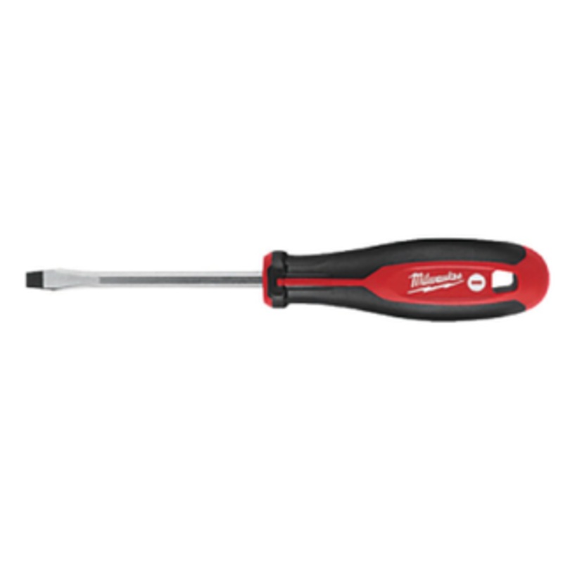 Milwaukee Slotted 3/16 Blade Width x 4 Blade Length Screwdriver, 10 Overall Length – 48-22-2032