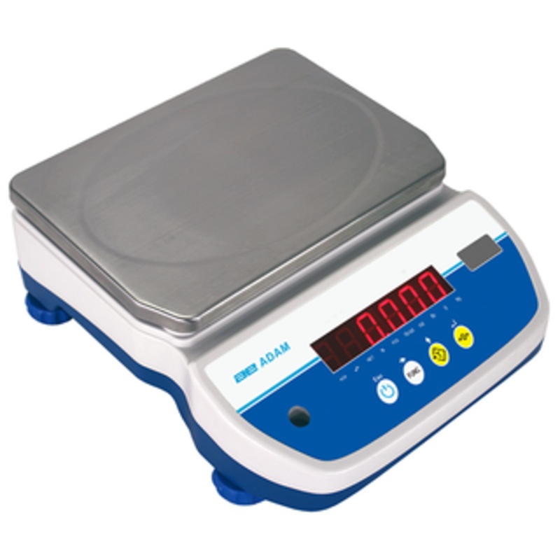 Adam Aqua Washdown Scale, Capacity 32lb. / 16kg, Readability 0.005lb. / 2g – ABW-16