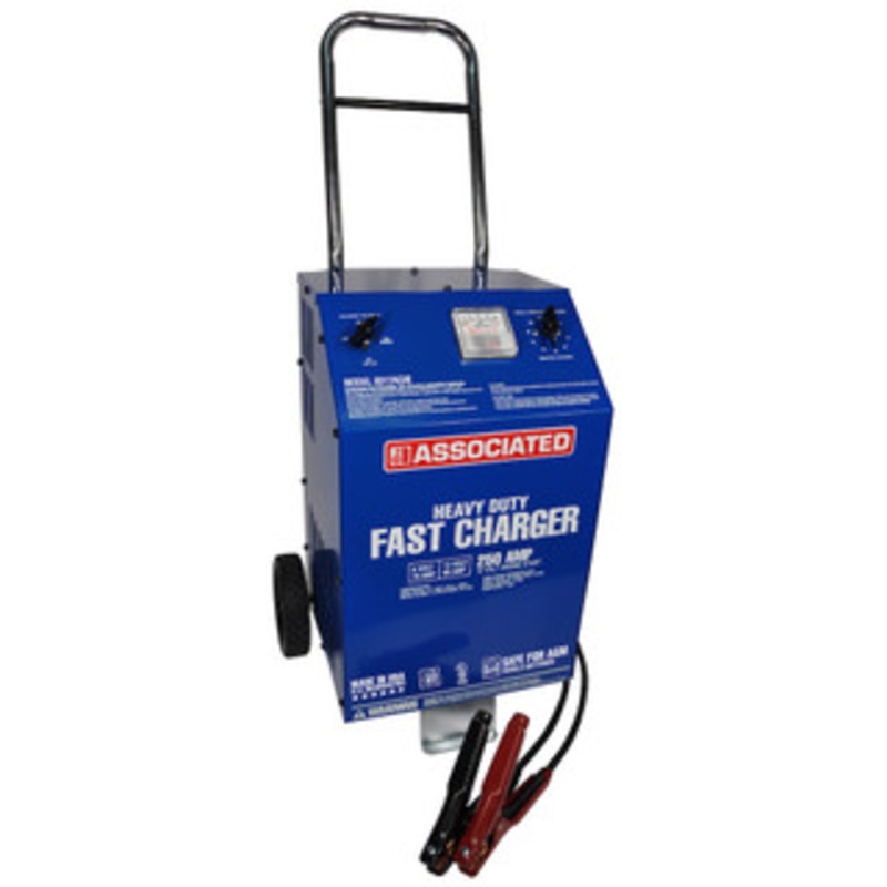 Associated Equipment 6/12 Volt Professional Fast Wheel Charger – AS6012AGM