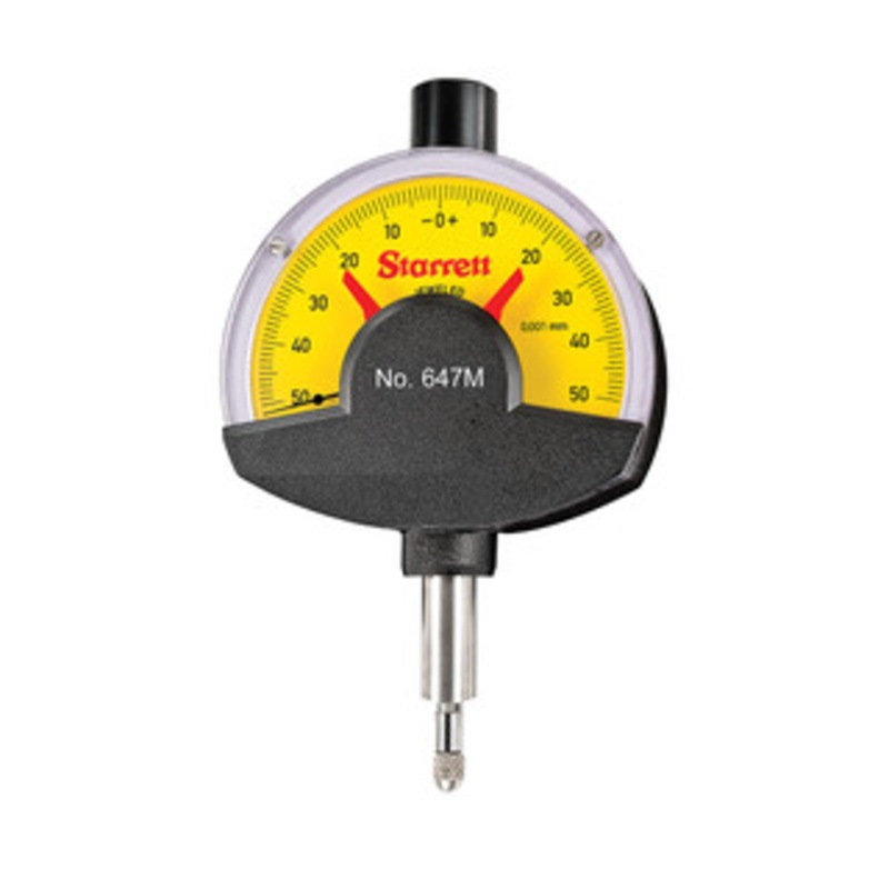Starrett Dial Comparator, 0-0.1mm, EDP 00002 – 647M