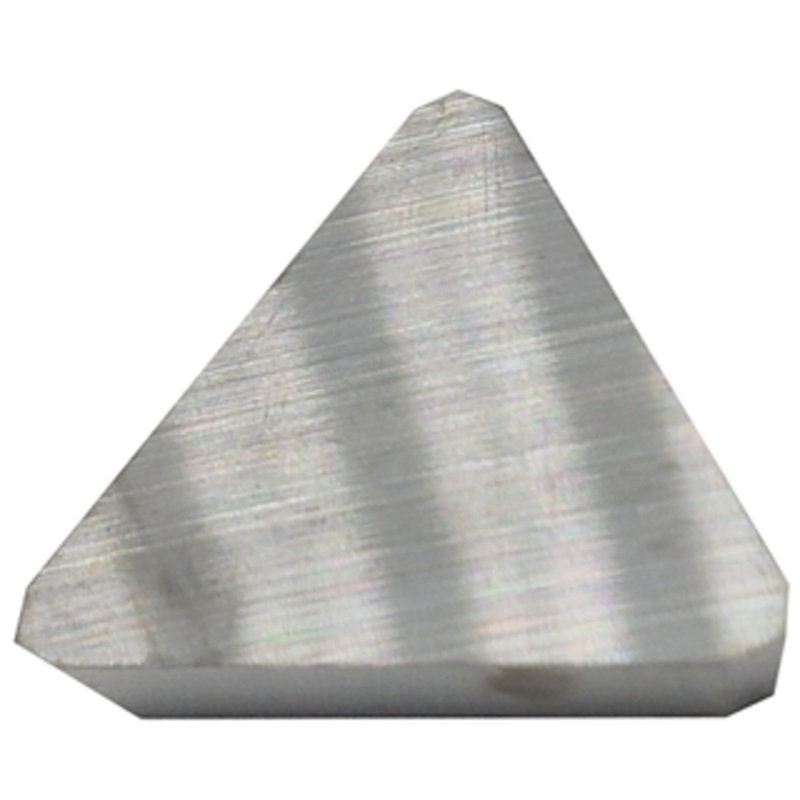 Terra Carbide Triangle Indexable Carbide Milling Insert, 11 Relief Angle, 3/8 I.C., 1/8 Thick – TPKN32PDR APC5