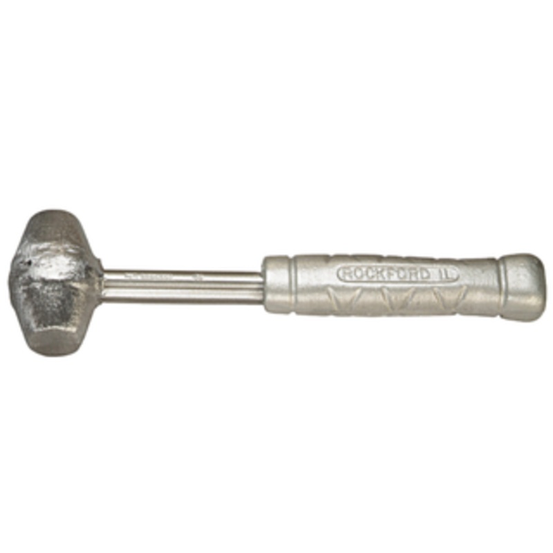 American Hammer Lead Alloy Head Tapered Hammer, 1-1/2 Face Diameter, 3 lbs. Head Weight, 12 Handle Length – AM3LNAG