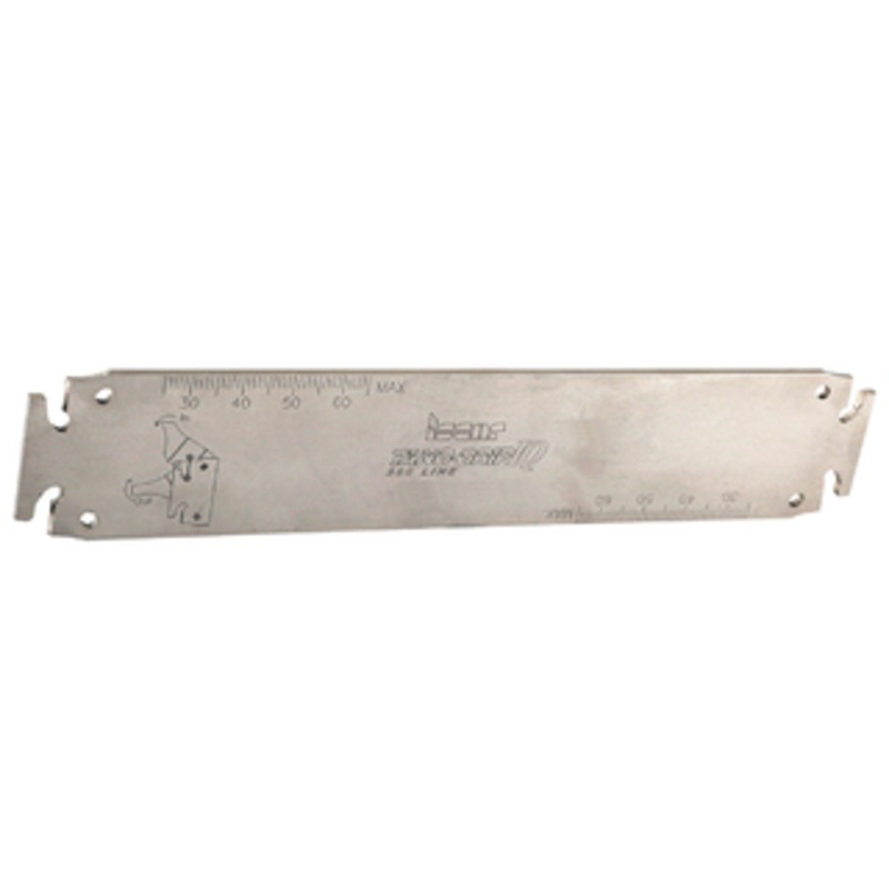 Iscar TGSU 35-4-IQ-4Z Flat Top Parting Blade, TAG N4 Insert, Blade Height 1.378, 0.134 Width, 7.087 Length