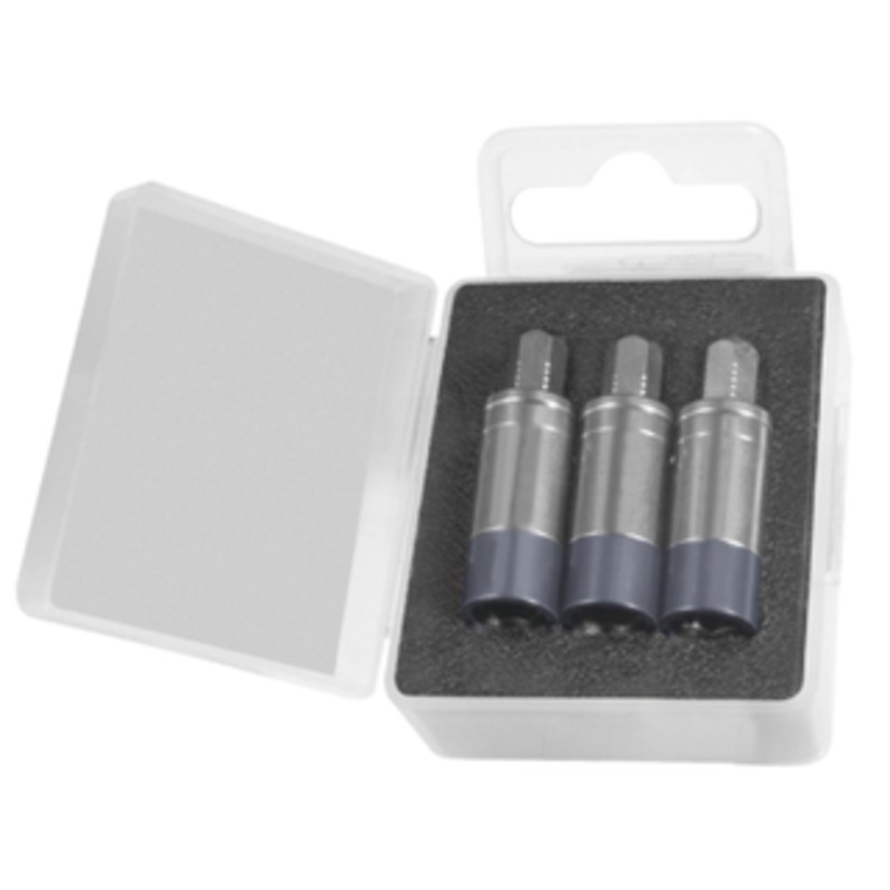 Sloky 3 Piece Torque Screwdriver Adapter Set, Torx 26.6 in-lbs/3.0Nm, Fits TX15/15IP – STS-AD-15-30