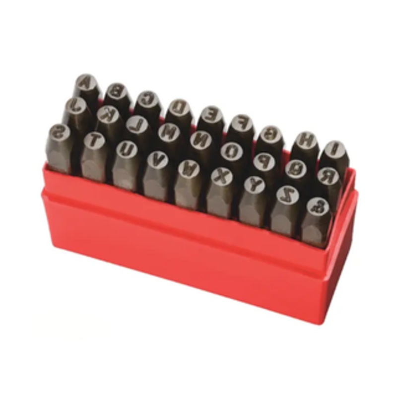 Pryor Impression Grade Hand Stamp Letter Set, 1/16 Character Size