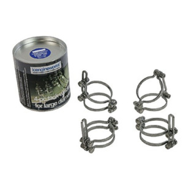 icengineworks 2-1/2 Exhaust Tack Welding Clamp, Set of 4 – 2500FETTWCS