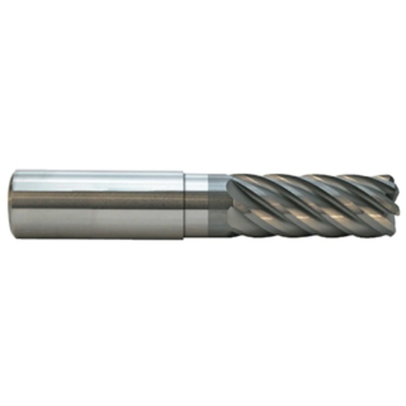 M.A. Ford 7 Flute ALtima Blaze Coated Carbide Single End Mill, 3/4 Size & Shank Diameter, 1-7/8 Length of Cut, 3 Neck Length, 5 Overall Length