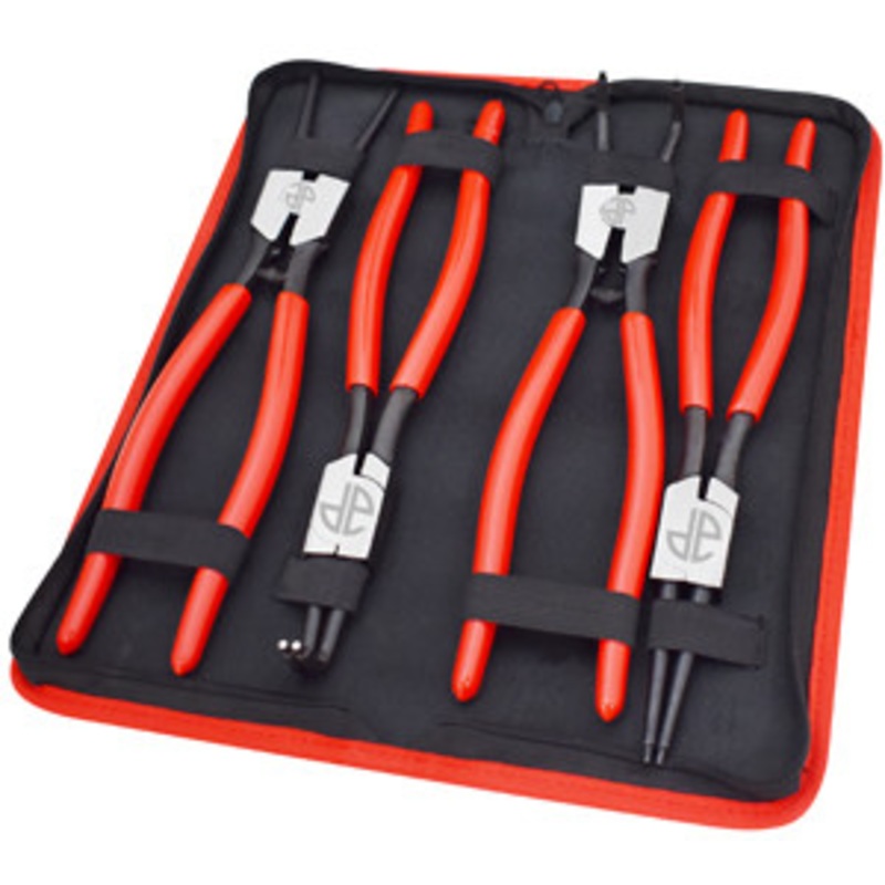 Astro Pneumatic 4 Piece Large Internal / External Snap Ring Pliers Set – AO94222