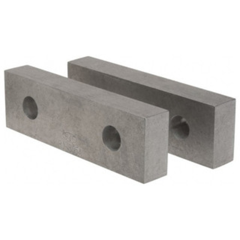 Gibraltar Millsoft Vise Jaws, Aluminum, for 8 Vises, 8-1/8 Wide x 2-1/2 High x 1-1/4 Thick – 70-750-5
