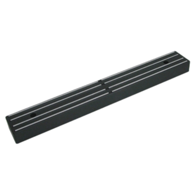 Magnet Source Black Magnetic Mount Tool Holder, 12W x 1-1/2H x 1D – 07577
