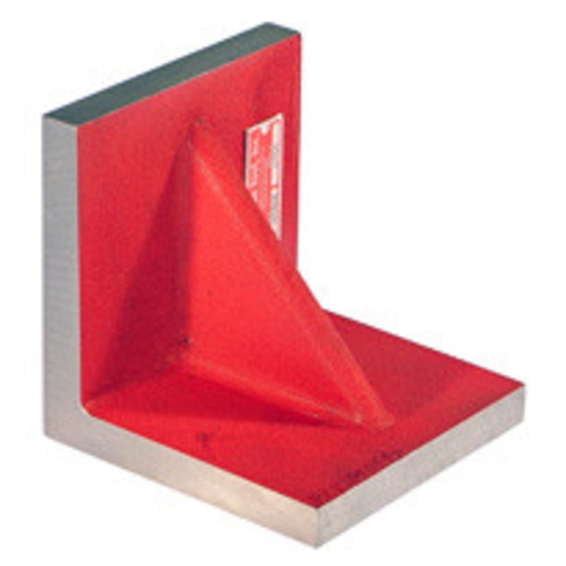 Suburban Plain Webbed Solid Angle Plate, Machined Finish, 6 x 10 x 8 – PAW-081006