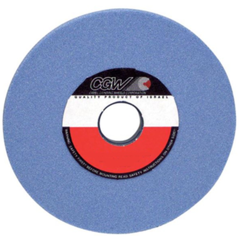 CGW 7 Dia. Blue Aluminum Oxide AZ Surface Grinding Wheel, 7 x 3/4 x 1-1/4, 46K Grit – 34345