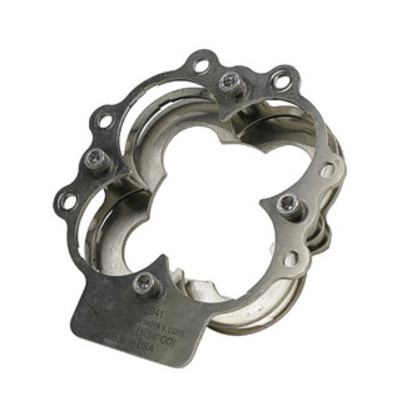 icengineworks 1-3/4 4-into-1 Collector Clamp, 2-pc Set – 1750EHCD41S
