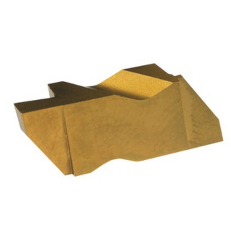 Terra Carbide Top Clamp Grooving Insert, 4 Seat, Max. Depth of Cut 0.250, Cutting Width 0.125, Left Hand – TNG 4125L APC5T