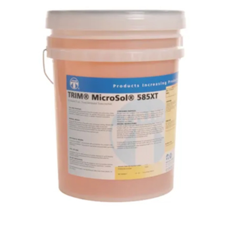 Master Fluid Solutions TRIM MicroSol 585XT Cutting and Grinding Soluble Coolant – 5 Gallons – MS585XT/5