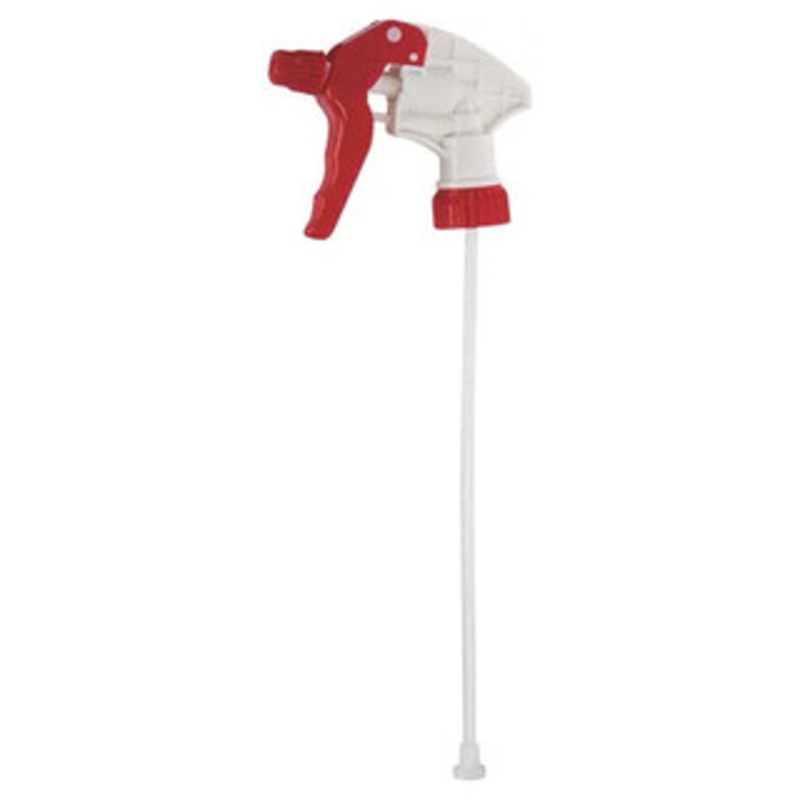 PRO-SOURCE Trigger Sprayer, Red, 9-1/4 Dip Tube Length – 65-656-1