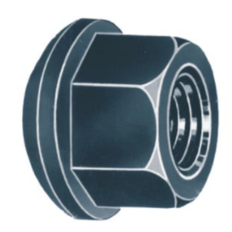 TE-CO Flanged Nut Spherical, 1-1/8 Diameter, 1/2-13 Thread Size – 56-SFN